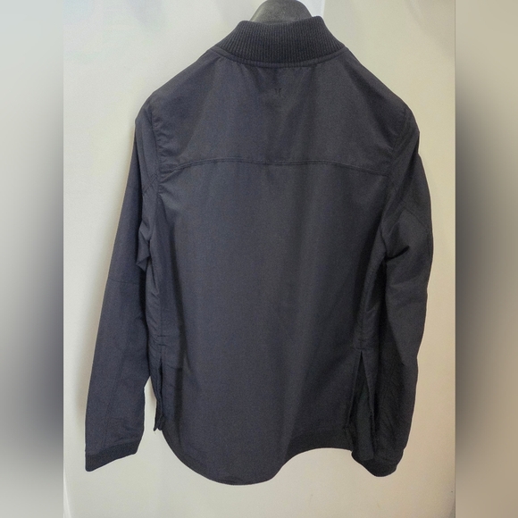 HURLEY mens Light Bkack Jacket Size Med - Picture 2 of 7